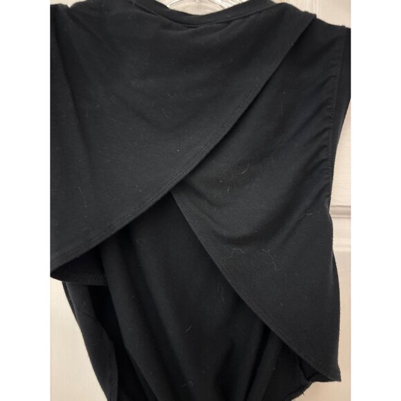 Fabletics Marissa Tie-Up Tank Black XS Sleeveless Wrap-Back Design - Picture 4 of 14